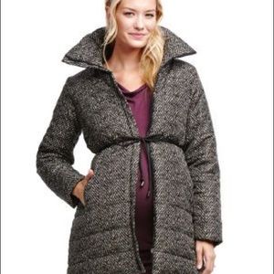 Jessica Simpson Belted Maternity Jacket